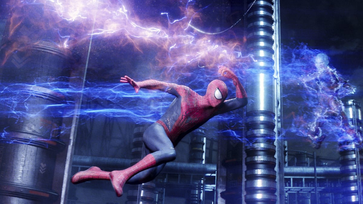 Záběry z filmu Amazing Spider-Man 2