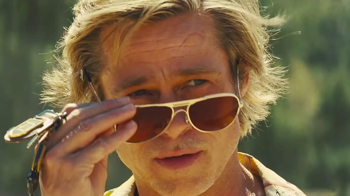 Brad Pitt zářil ve filmu Tenkrát v Hollywoodu.