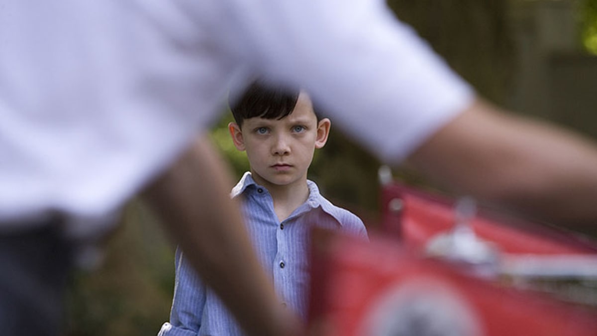 Záběry z filmu Chlapec v pruhovaném pyžamu