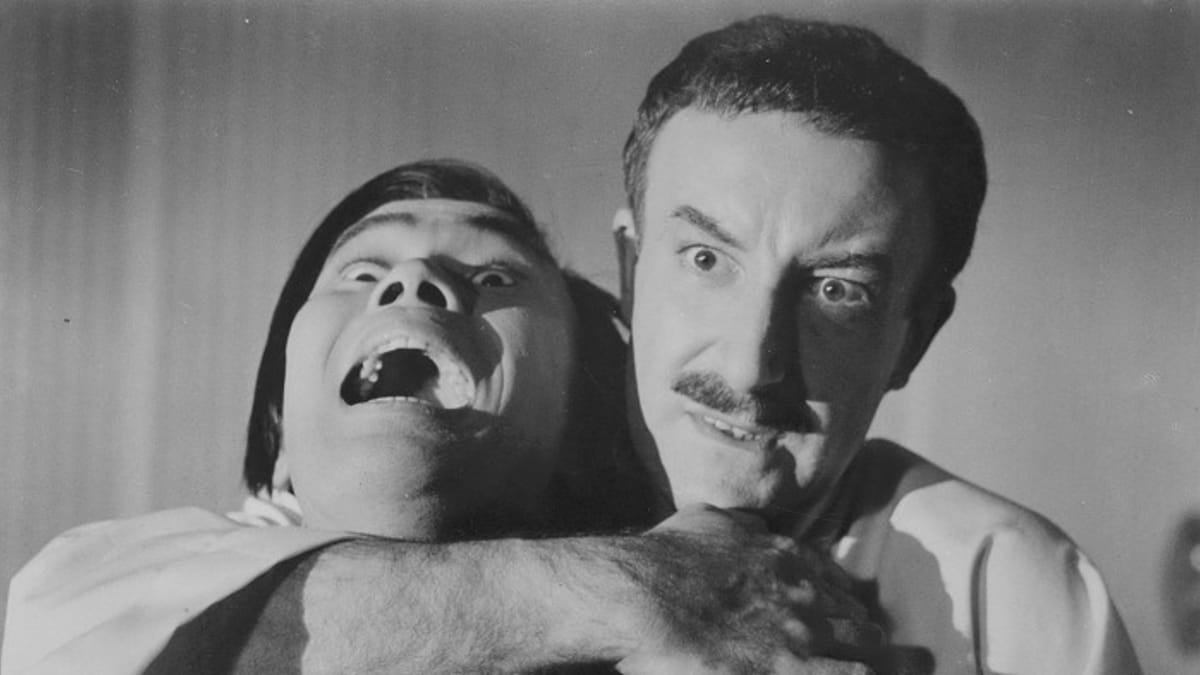 Záběry z filmu Clouseau na stopě