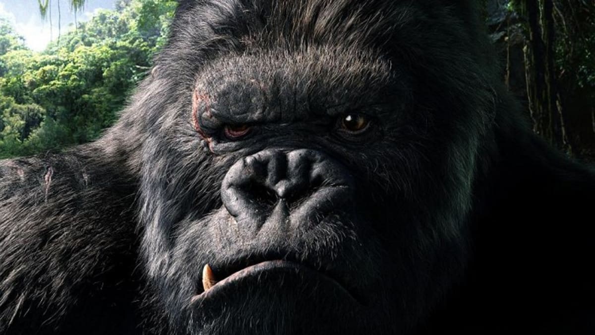 Záběry z filmu King Kong