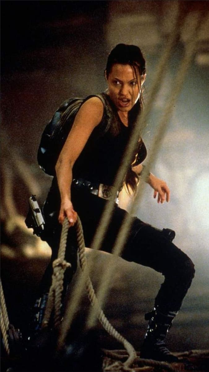 Záběry z filmu Lara Croft: Tomb Raider