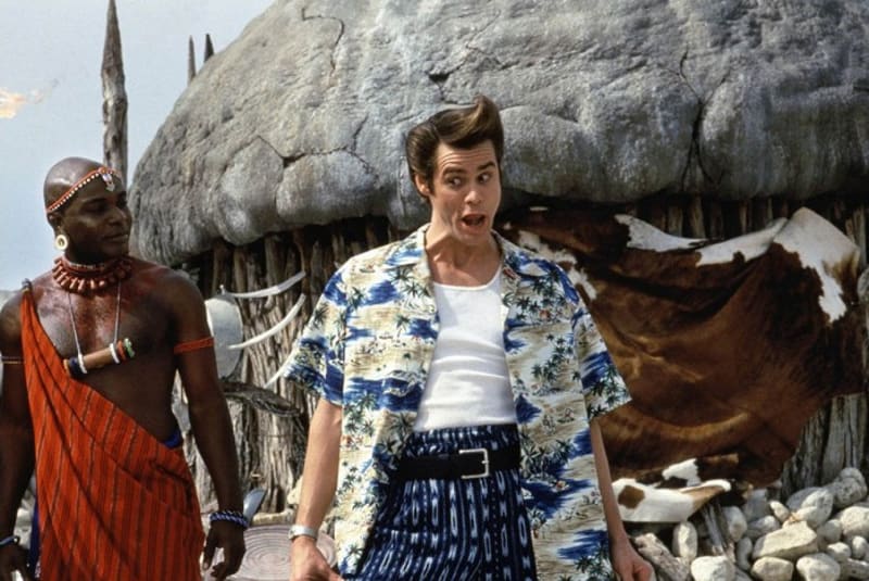 Záběry z filmu  Ace Ventura 2: Volání divočiny