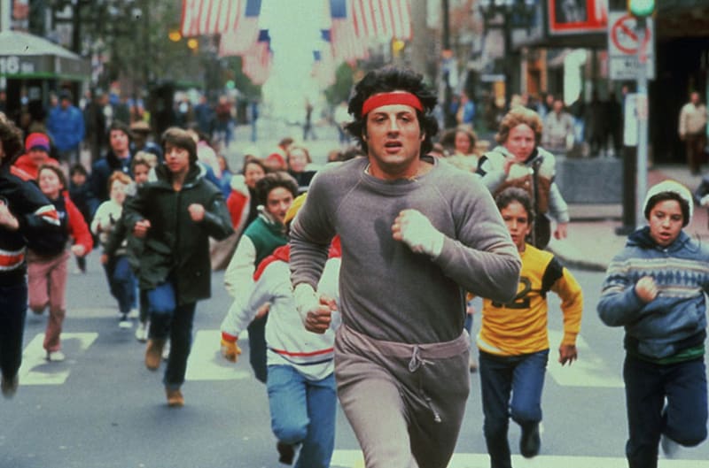 Záběry z filmu Rocky