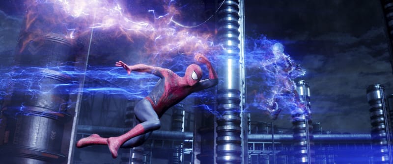 Záběry z filmu Amazing Spider-Man 2