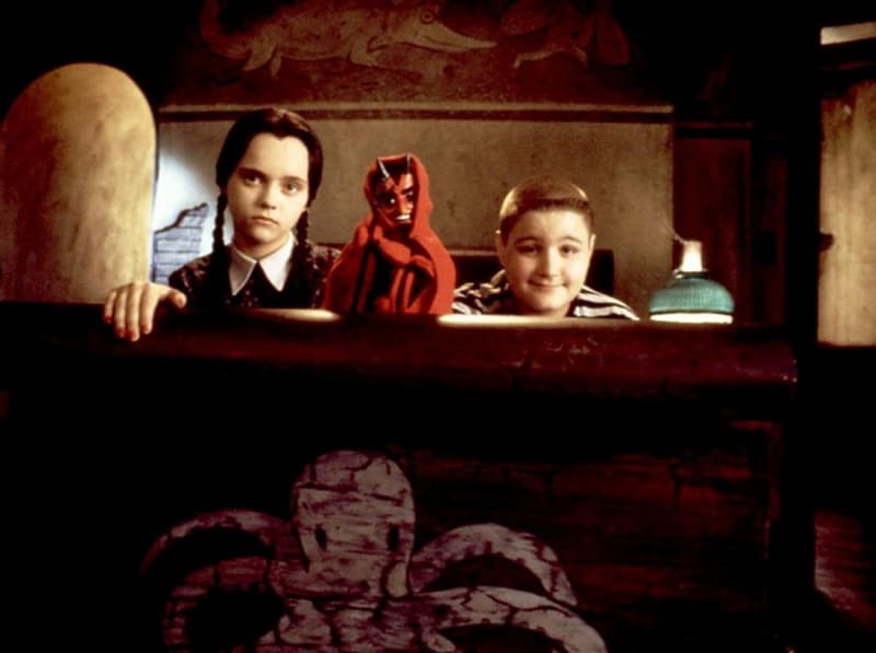 Záběry z filmu Addamsova rodina 2