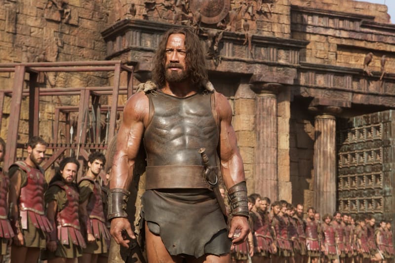 Záběry z filmu Hercules