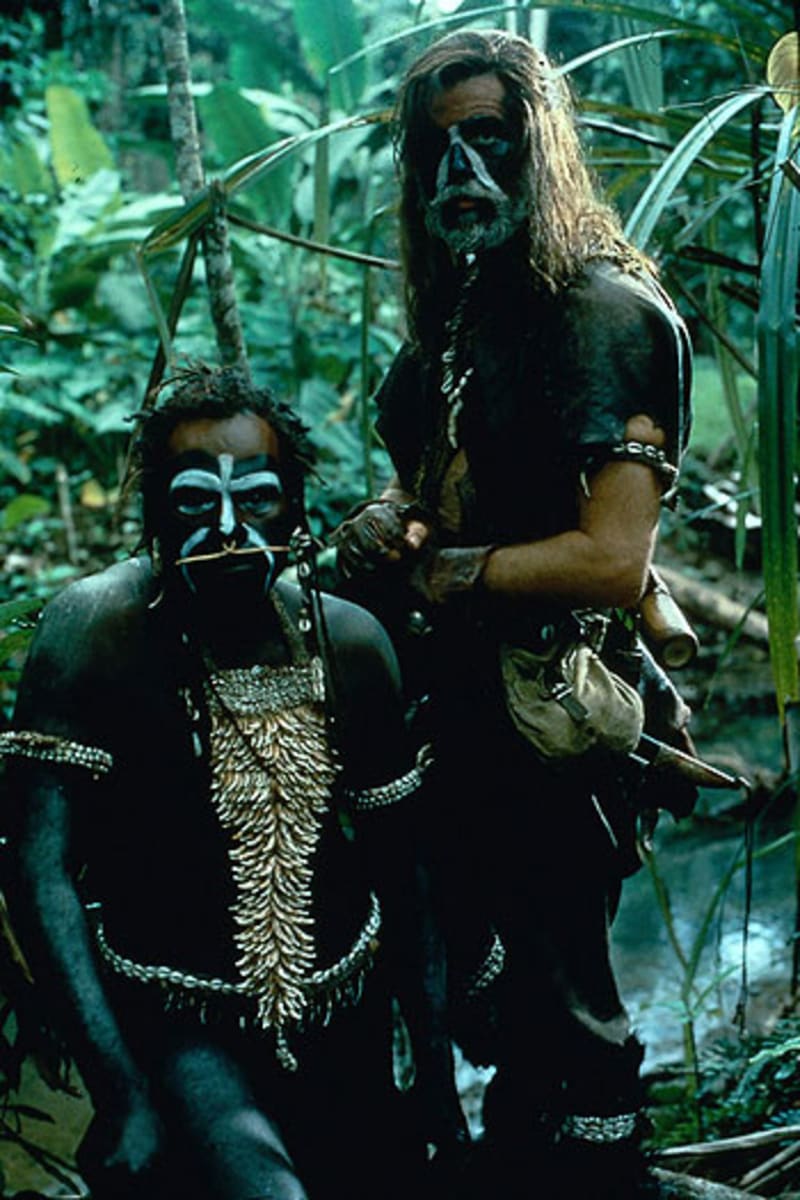 Záběry z filmu Robinson Crusoe