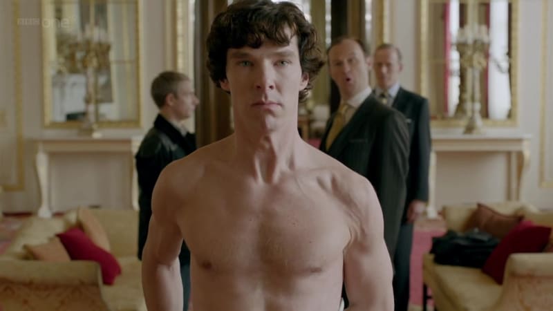 Záběry z filmu Sherlock: Skandál v Belgrávii