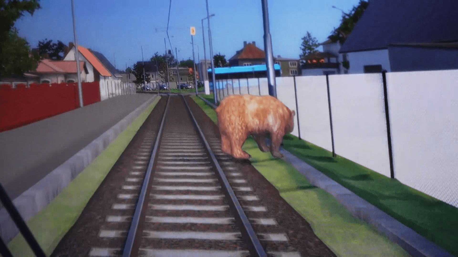 Lidi v Ostravě vystrašila zpráva, že by se po městě měl potulovat medvěd. Jak se ukázalo, kolující snímky vznikly v simulátoru dopravního podniku.