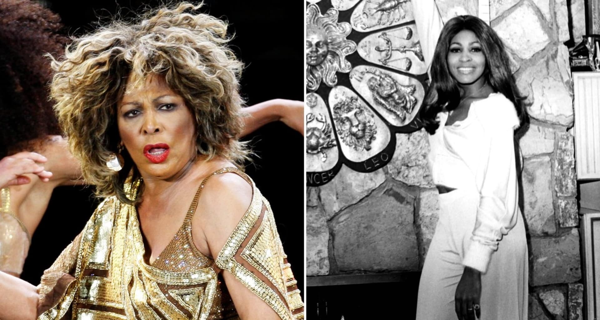 Tina Turner byla na jevišti vždy plná energie. 