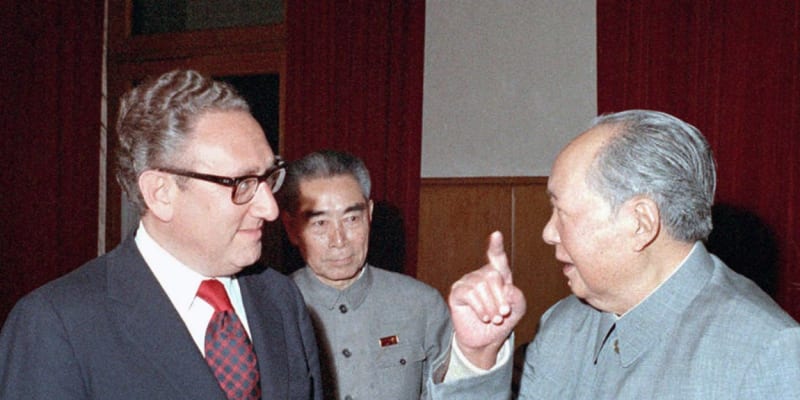 Henry Kissinger v 70. letech jednal i s čínským lídrem Mao Ce-tungem.