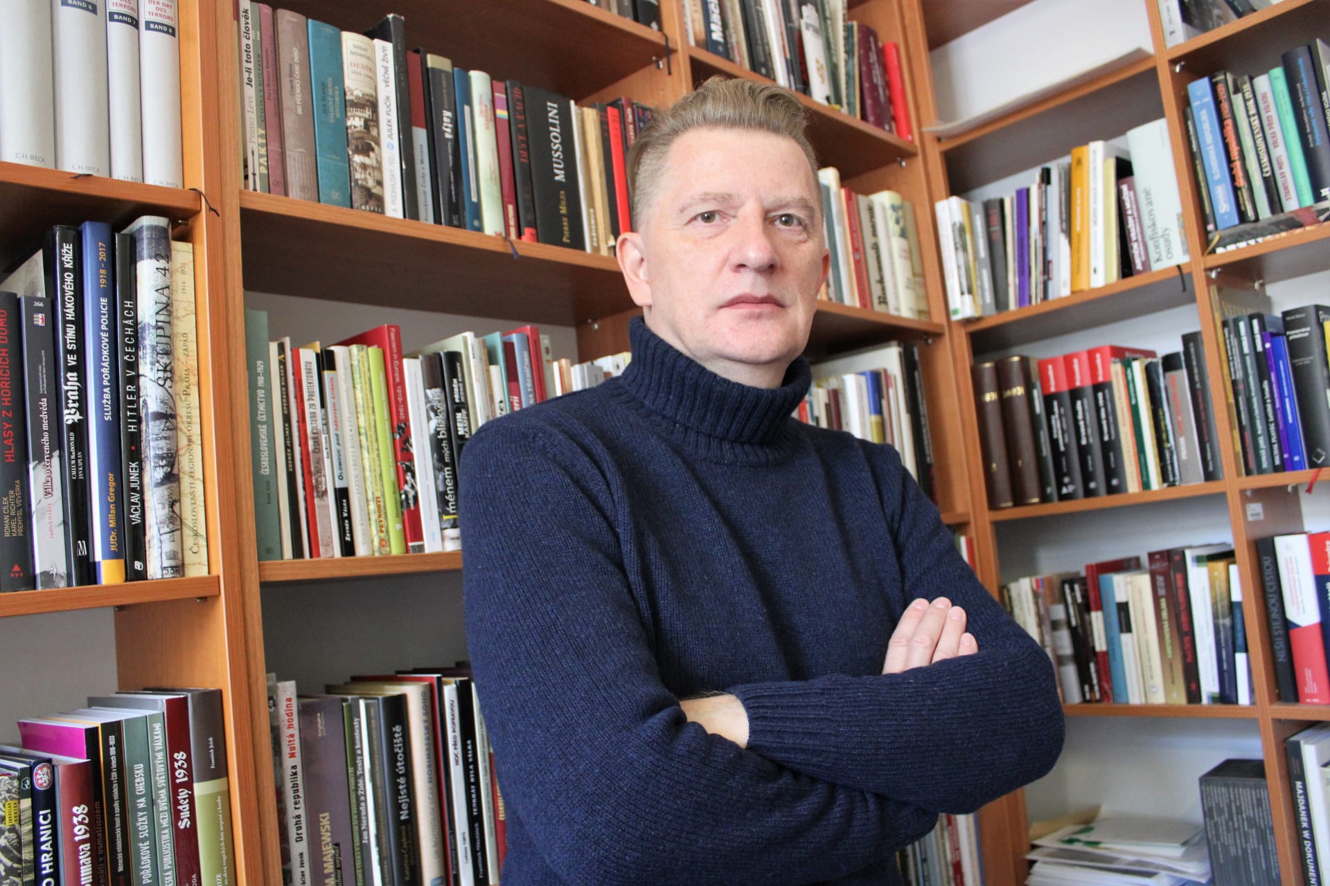 Publicista, spisovatel a ředitel nakladatelství Academia Jiří Padevět