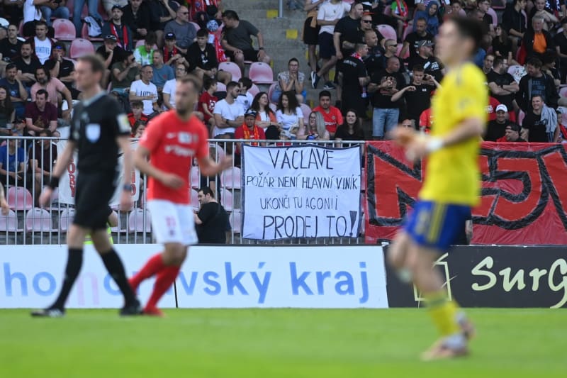 Fanoušci Zbrojovky Brno protestují proti majiteli klubu