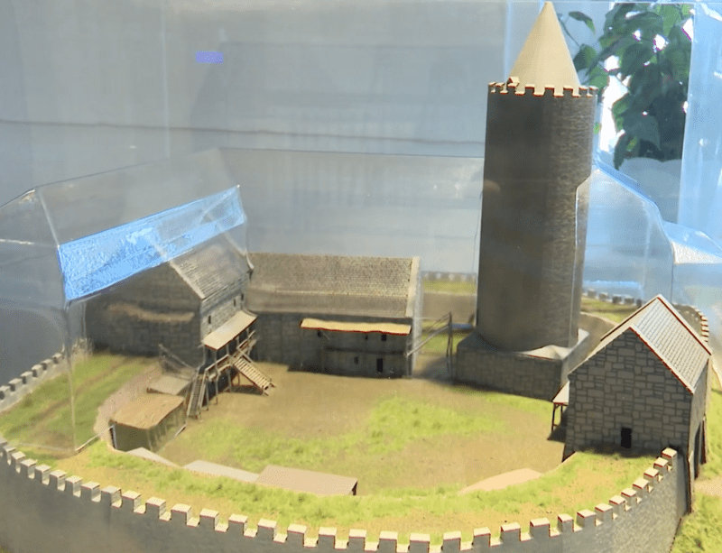 Model zámku v Tachově