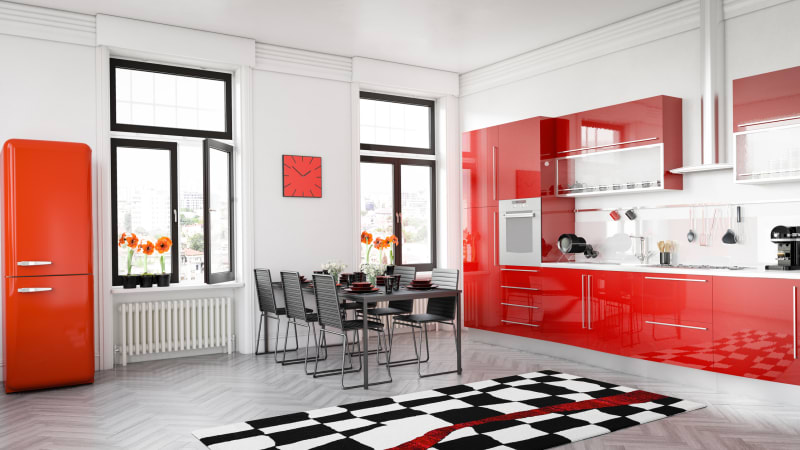 Rozvášněte svůj domov červenou barvou! Probudí chutě k jídlu a zvýší nízký krevní tlak