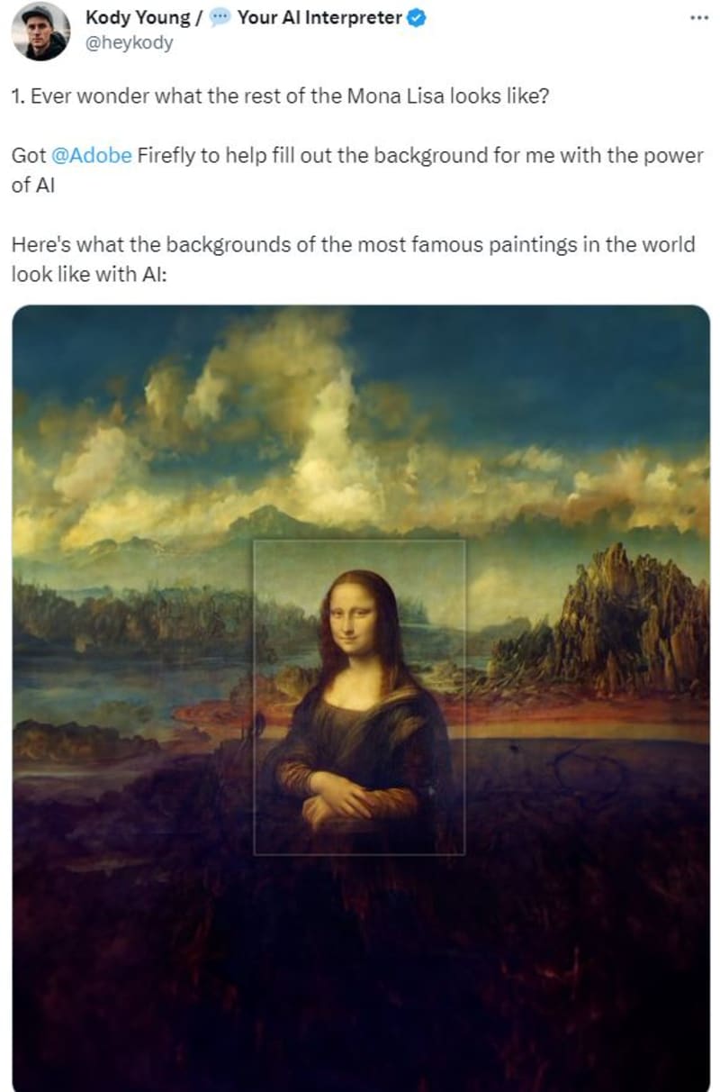 Nová AI funkce ve Photoshopu baví internet