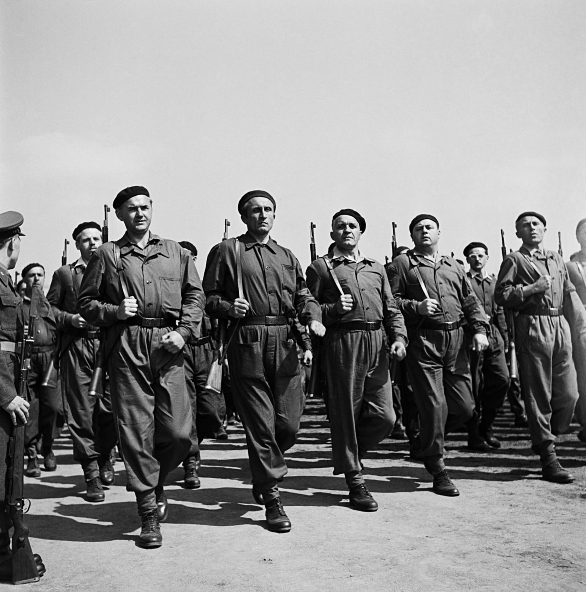 Příslušníci Lidových milicí v 50. letech