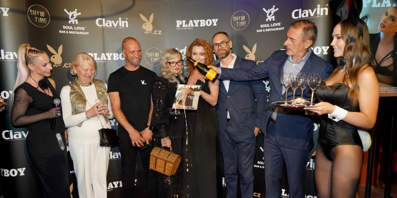 Denisa Nesvačilová pokřtila své číslo magazínu Playboy.