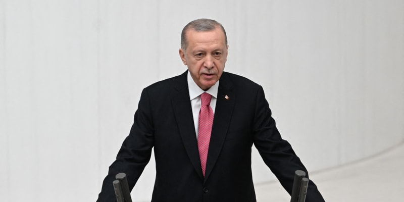  Turecký prezident Recep Tayyip Erdogan
