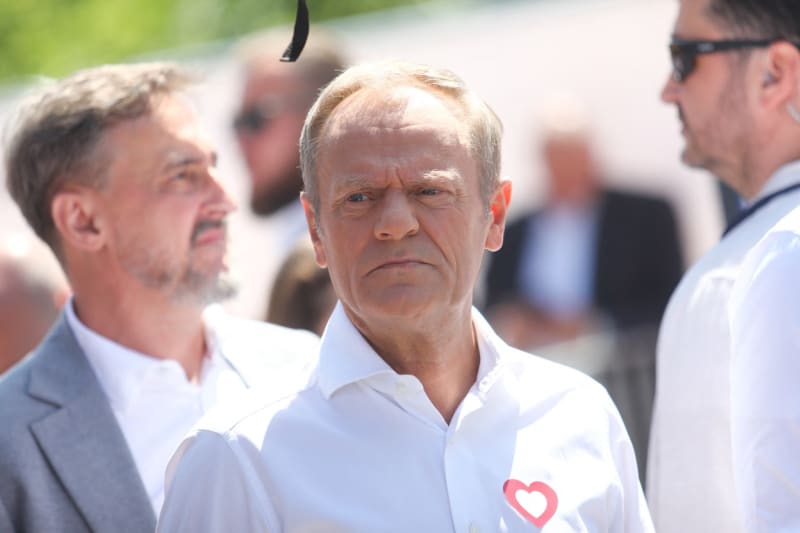 Předseda Občanské platformy Donald Tusk