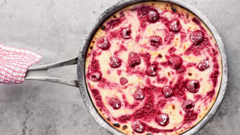 Pečený citronový cheesecake s malinami podle Jamieho Olivera 