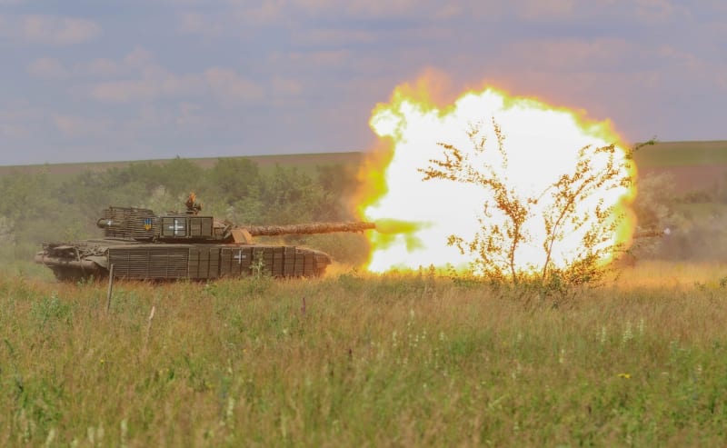 Ukrajinský tank