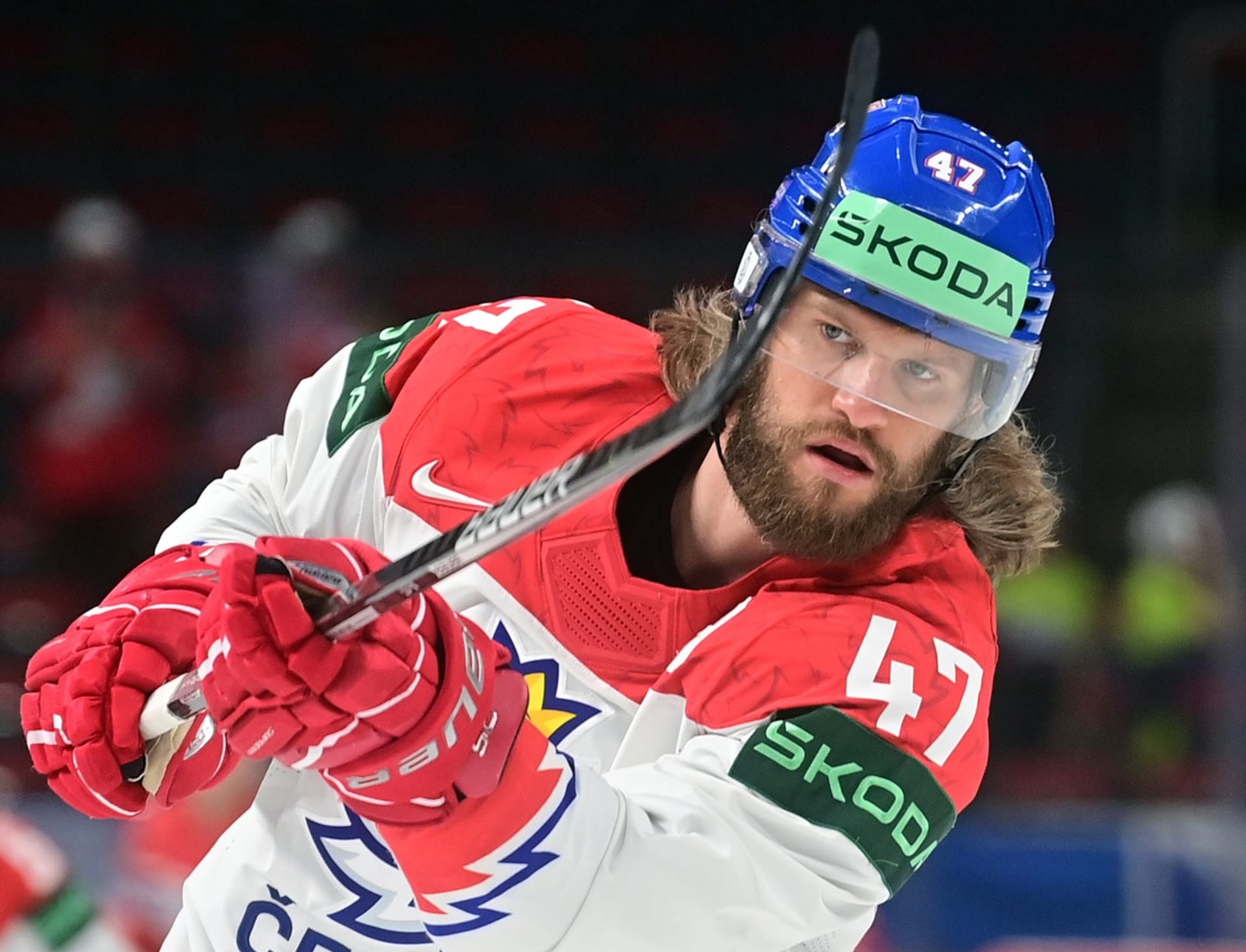 Český hokejový obránce Michal Jordán nedávno opustil ruskou KHL: I díky tomu mohl opět nastoupit za národní tým.