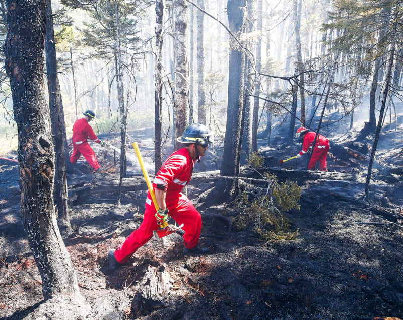 Hasiči v Kanadě mají plné ruce práce s vlnou požárů. Ty se d dubna šíří po celé zemi. Nejhorší situace je aktuálně na východu v Novém Skotsku či provincii Québec.