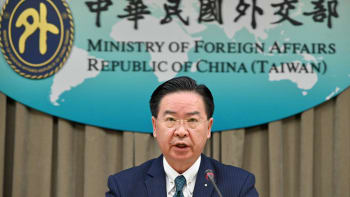 Čína varovala Evropu před styky s Tchaj-wanem. Ministr ostrovní země Wu brzy promluví v Praze