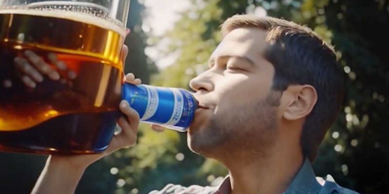 Umělá inteligence vytvořila reklamu na pivo