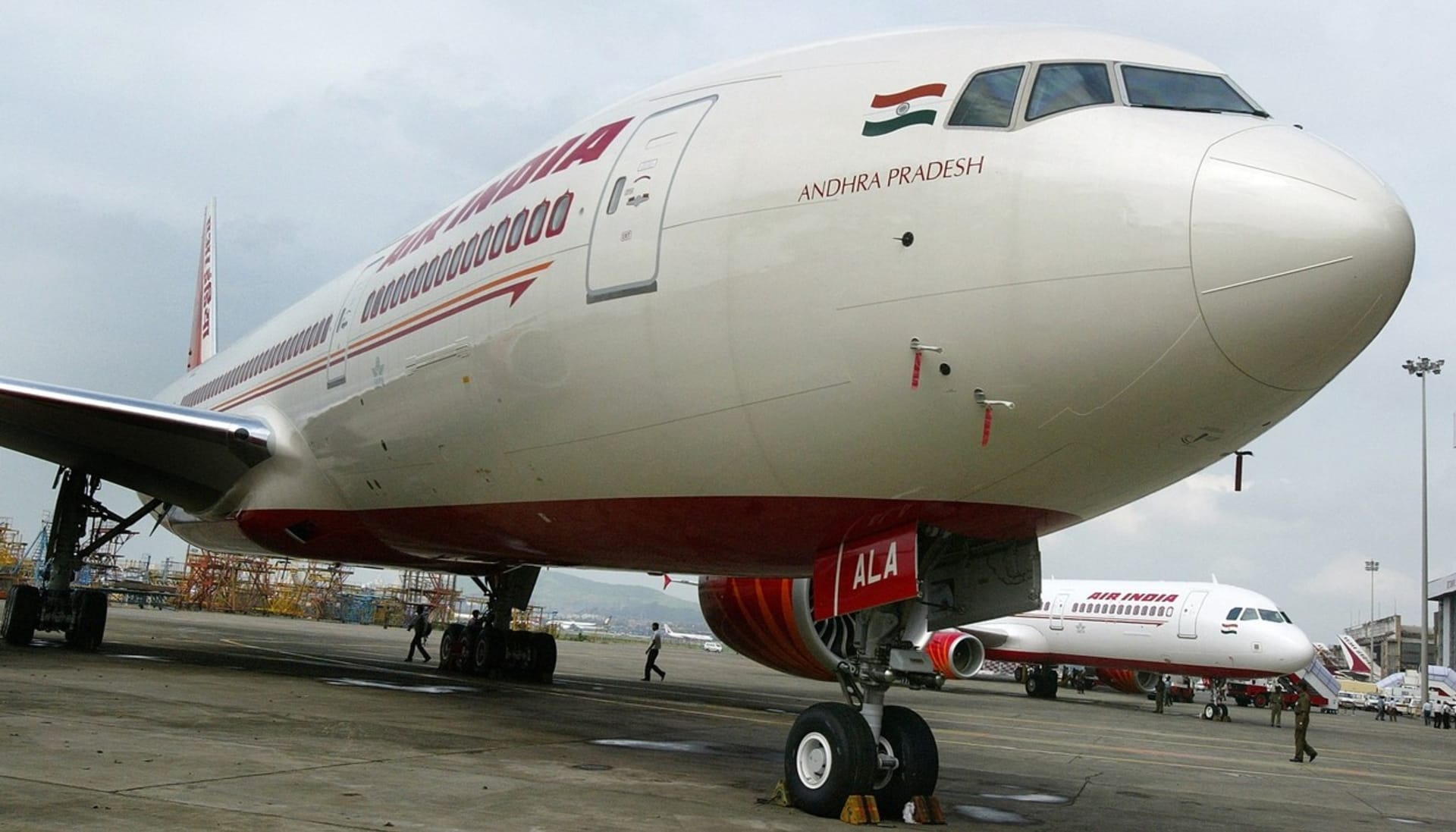 Boeing 777 200 společnosti Air India