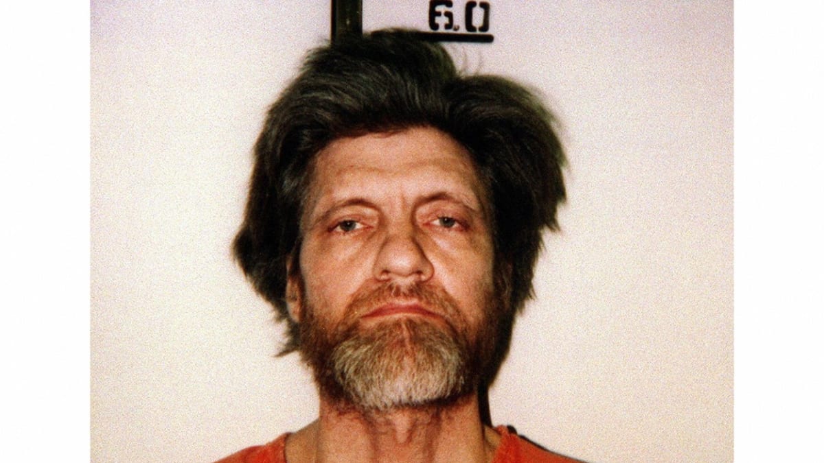 Terorista Theodore Kaczynski zvaný Unabomber