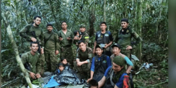 Zázrak v džungli: V Kolumbii se našly čtyři děti ztracené po pádu letadla, přežily 40 dní 