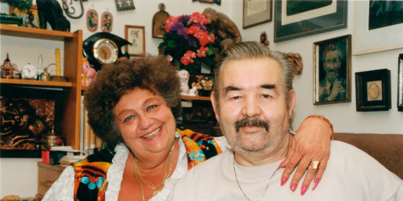 Rodiče Jiřího Růžičky, maminka Helena a otec Jiří. 