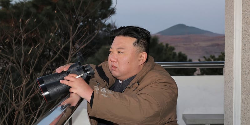 Severokorejský vůdce Kim Čong-un