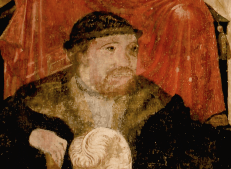 Jan mladší Popel z Lobkowicz na dobové malbě