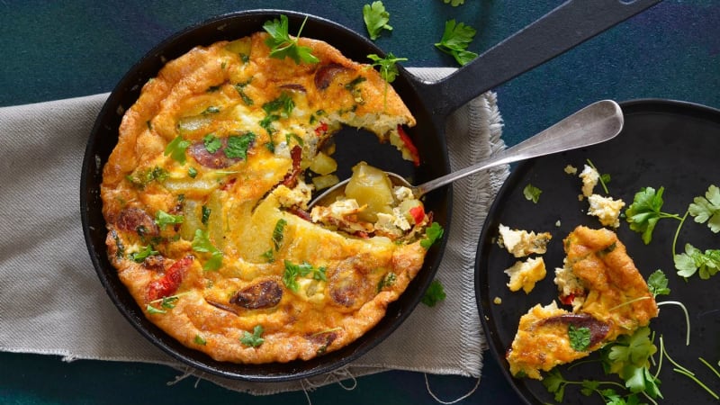 Tortilha – pořádná bramborová omeleta po portugalsku