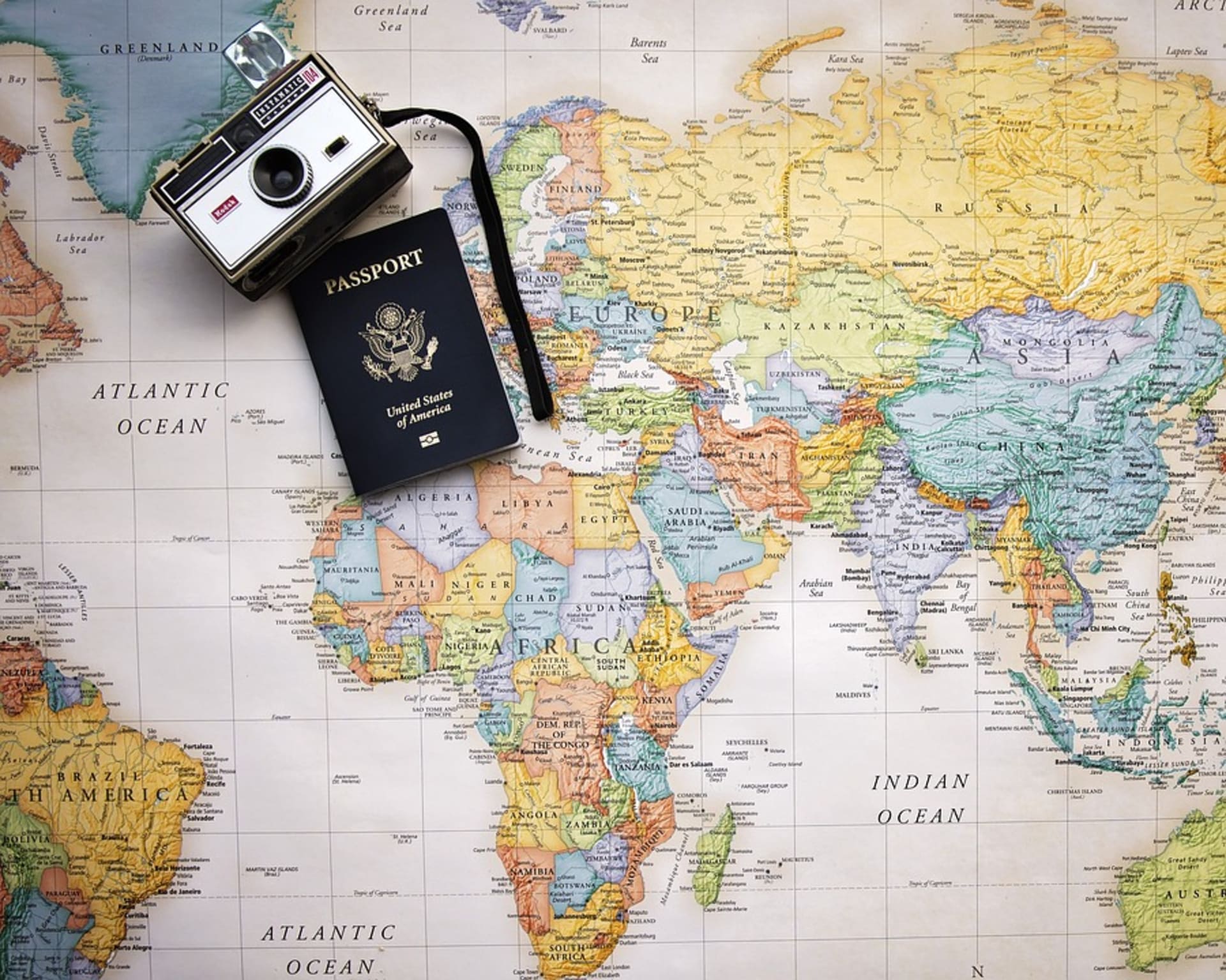 ilustrační foto- cestovní pas