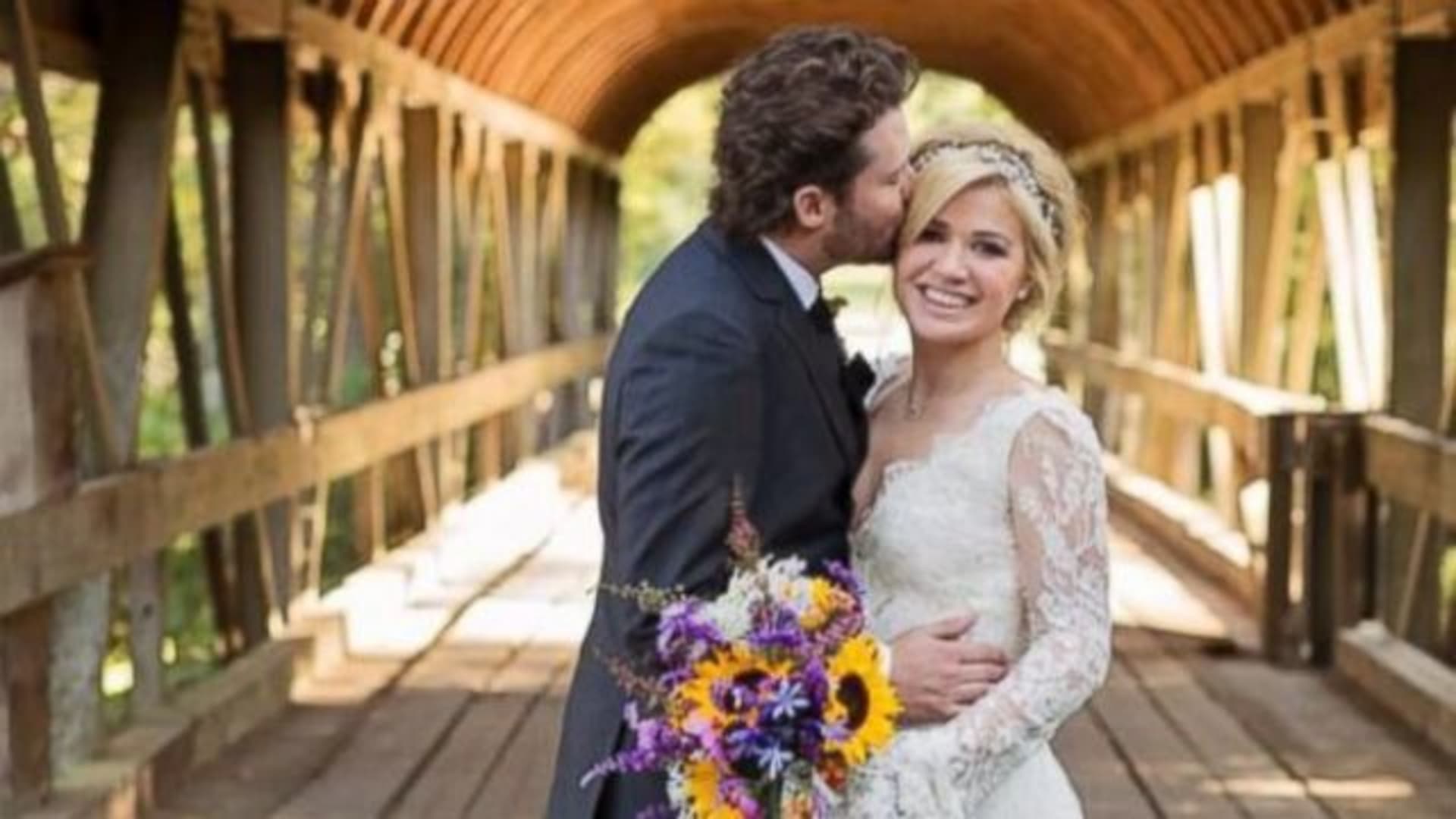 Kelly Clarkson a Brandon Blackstock se vzali 20. října 2013
