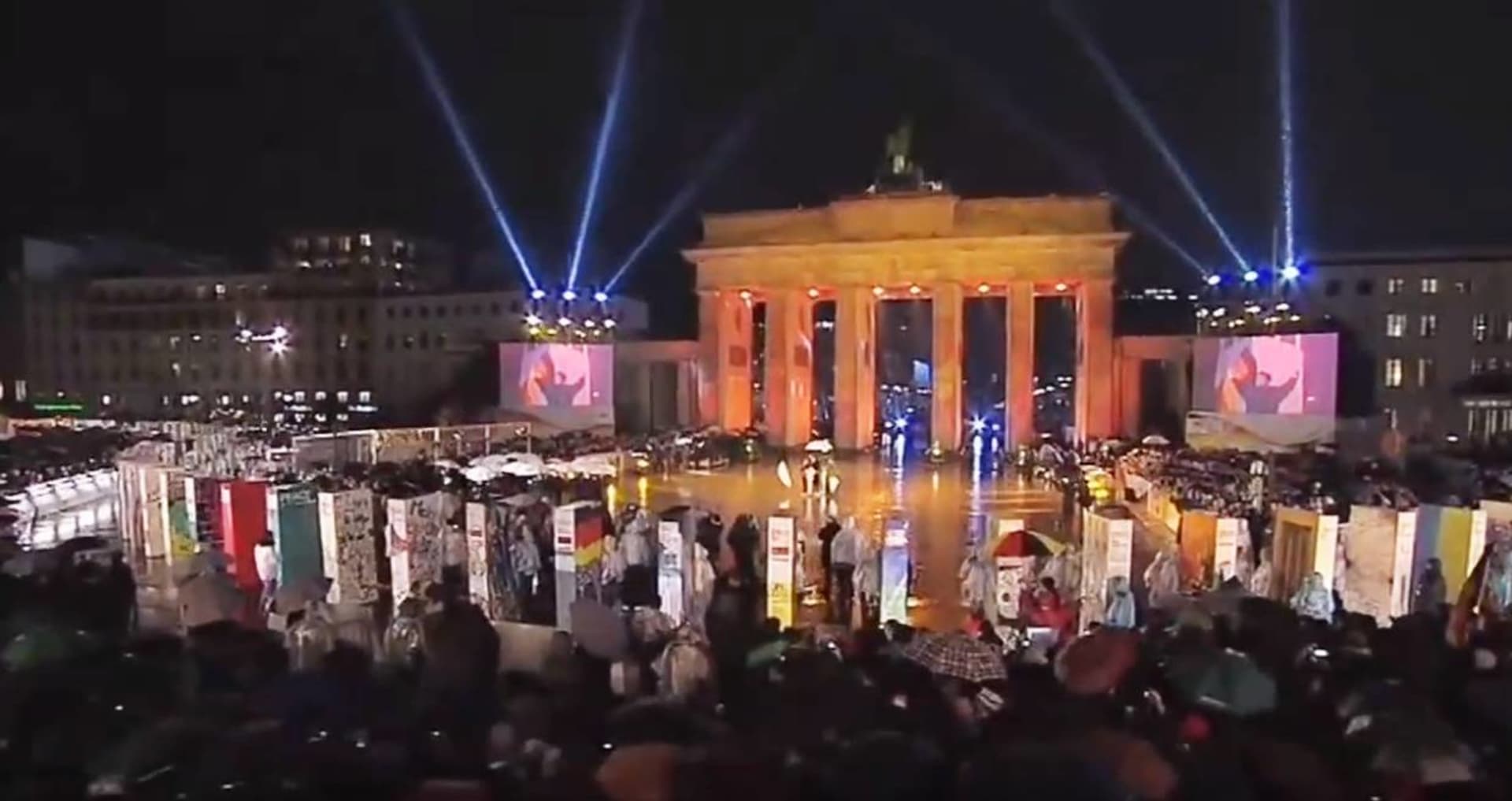 Oslava pádu Berlínské zdi