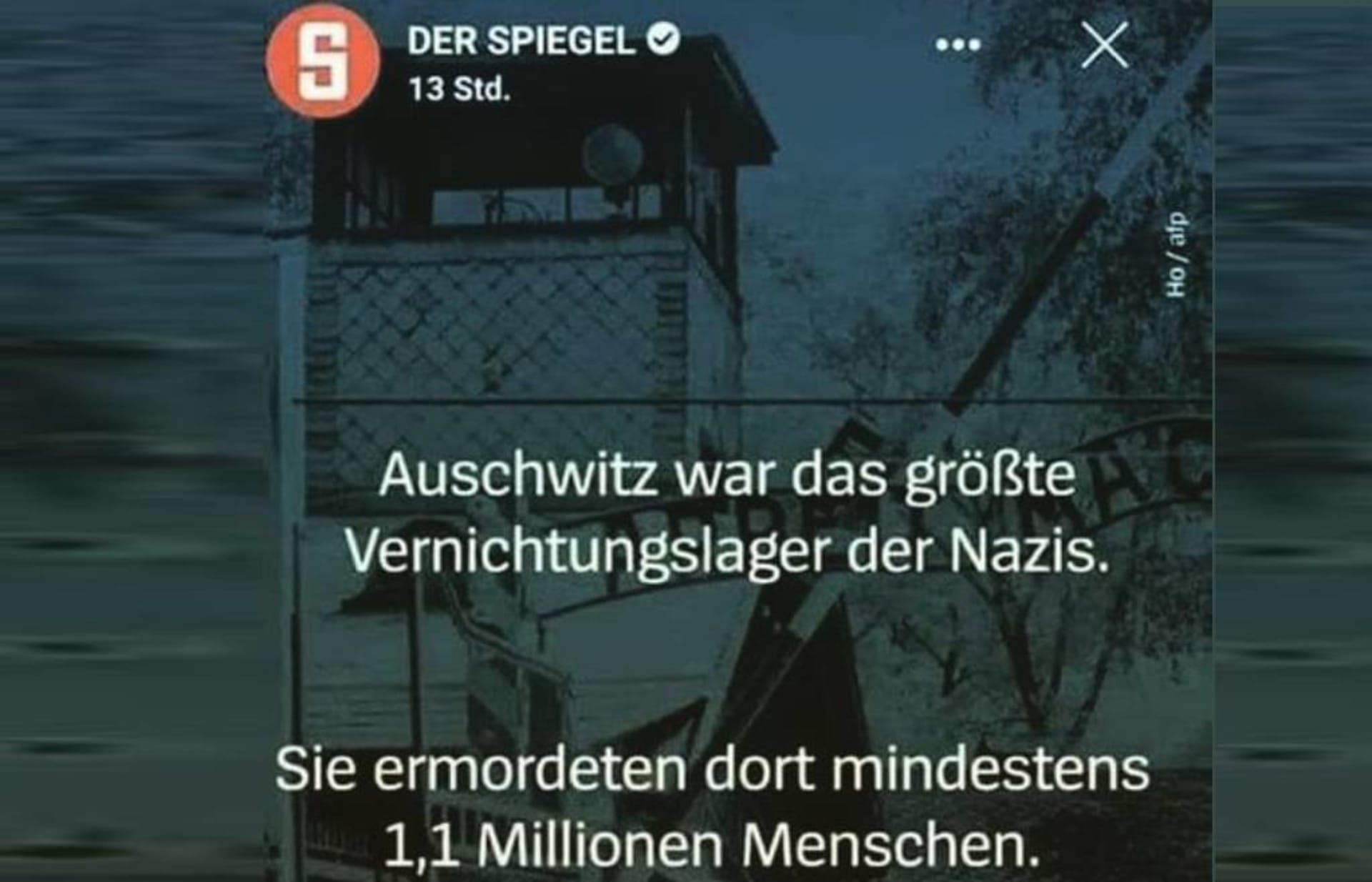 Der Spiegel o Osvětimi na sociálních sítích
