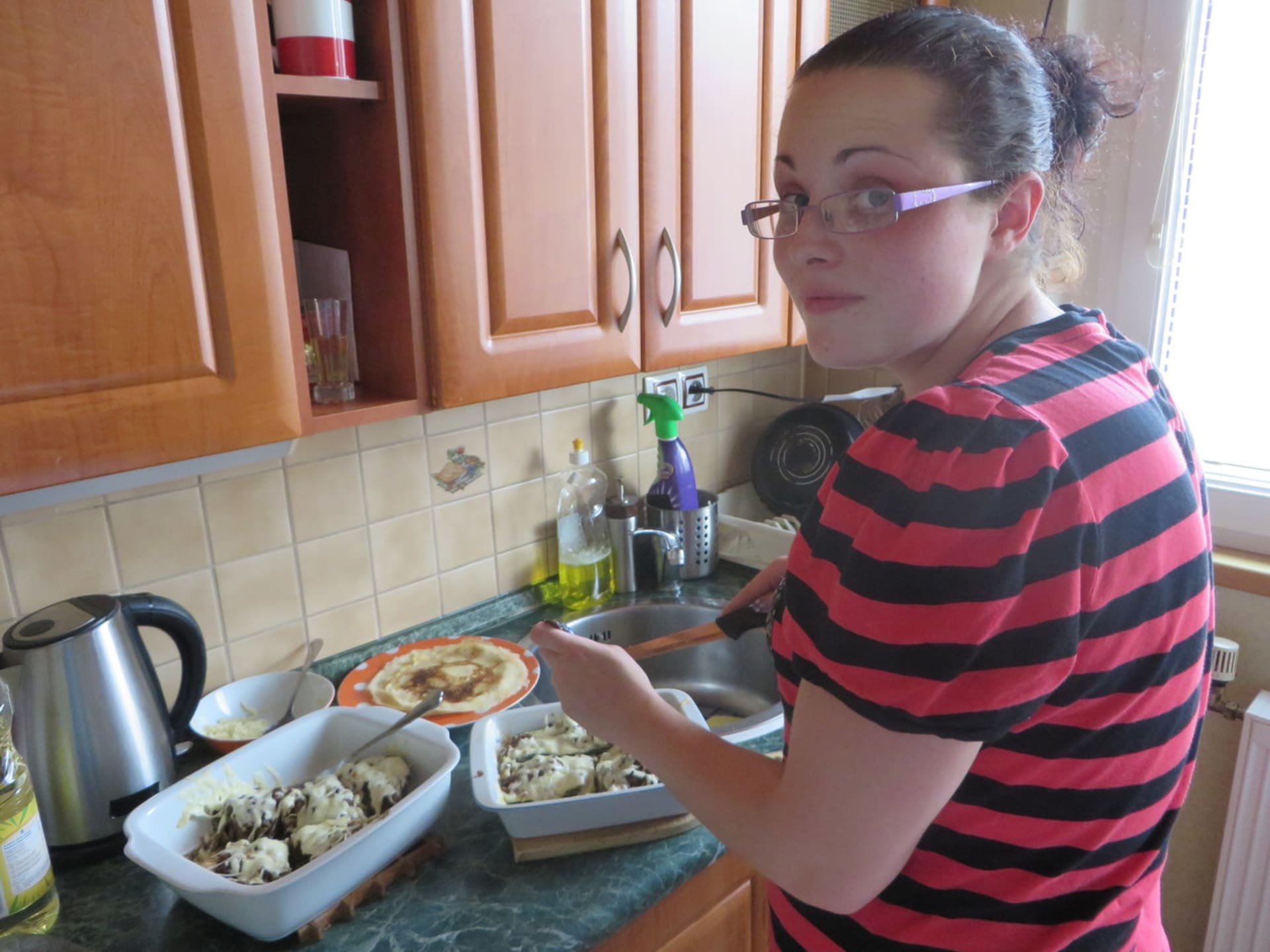 Petra (23) bude vařit jídla úplně poprvé!