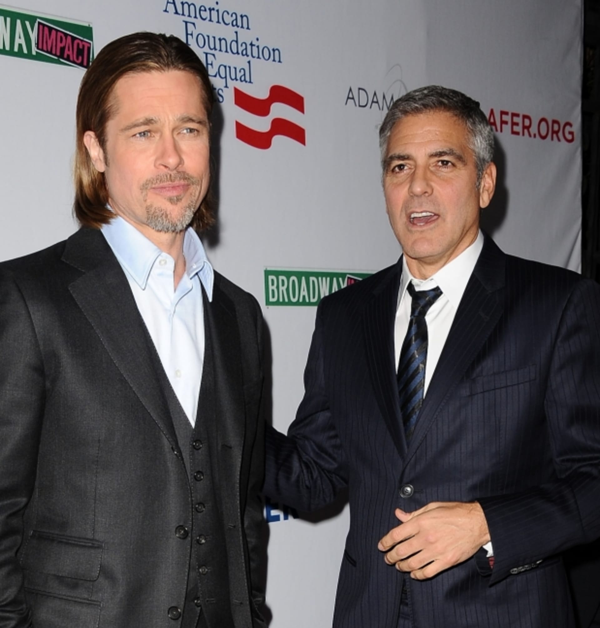 George Clooney a Brad Pitt si spolu zahráli v sérii Dannyho parťáci