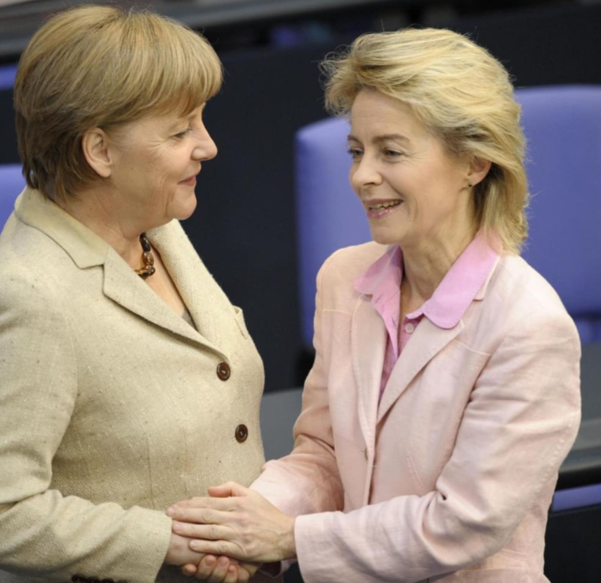 Angela Merkelová a Ursula von der Leyenová