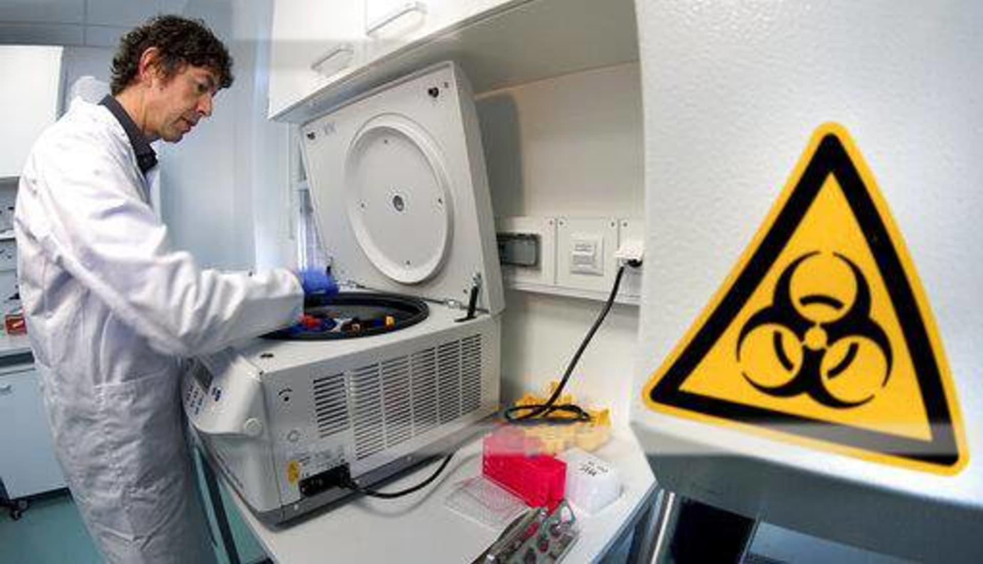 Němečtí vědci rovněž zkoumají koronavirus - záběr je z laboratoře v Berlíně
