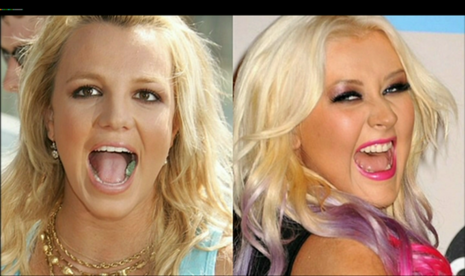 Kdo se směje lépe? Britney nebo Christina?