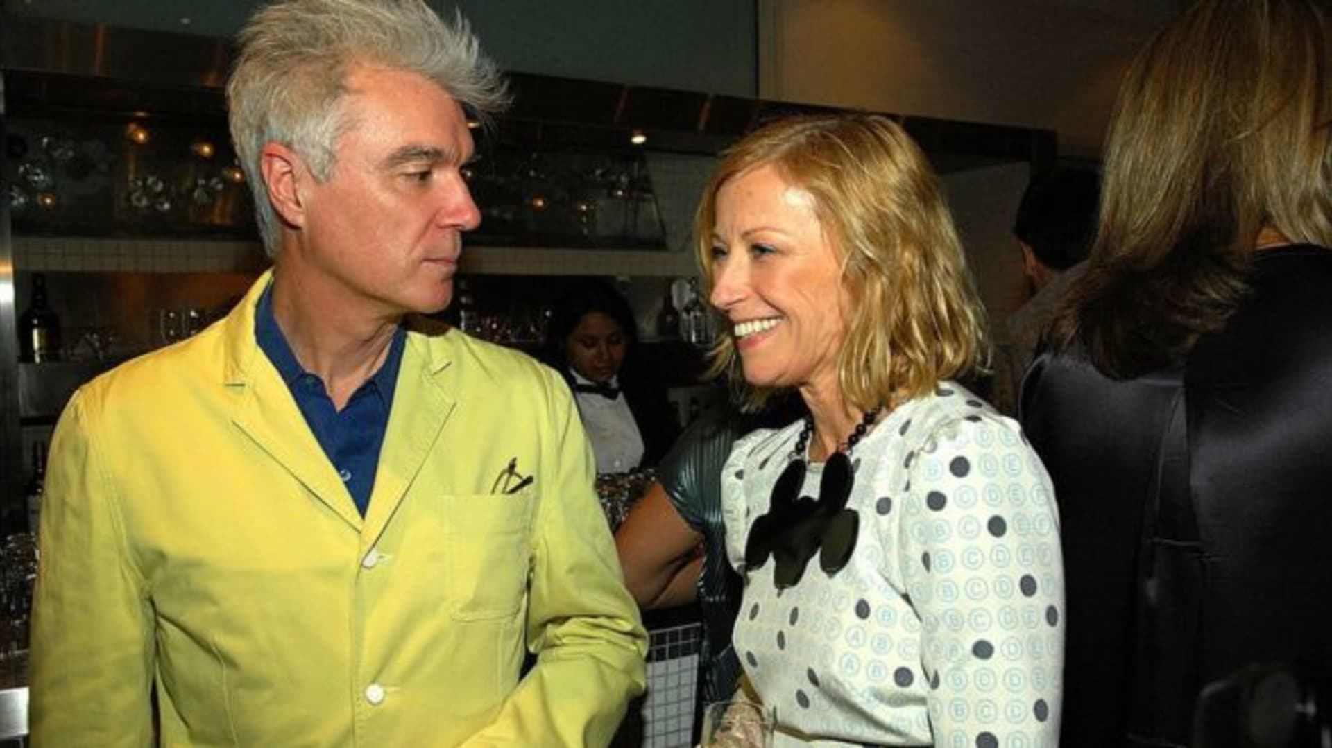 Cindy Sherman a muzikant David Byrne měli vřelý vztah