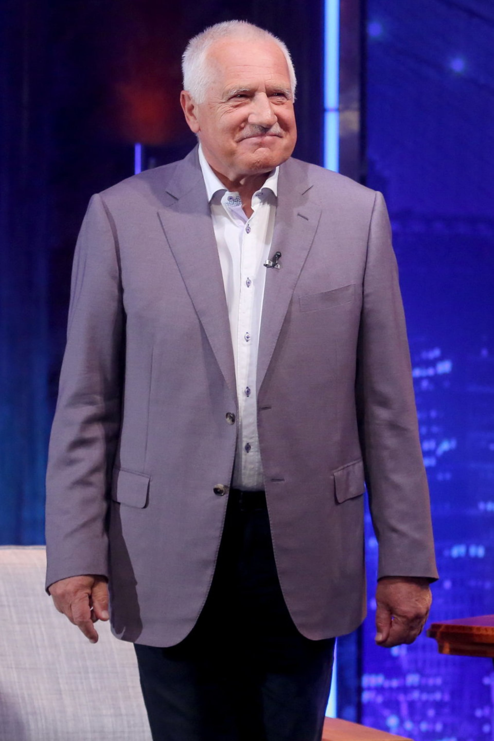 Bývalý prezident ČR Václav Klaus v show TGM