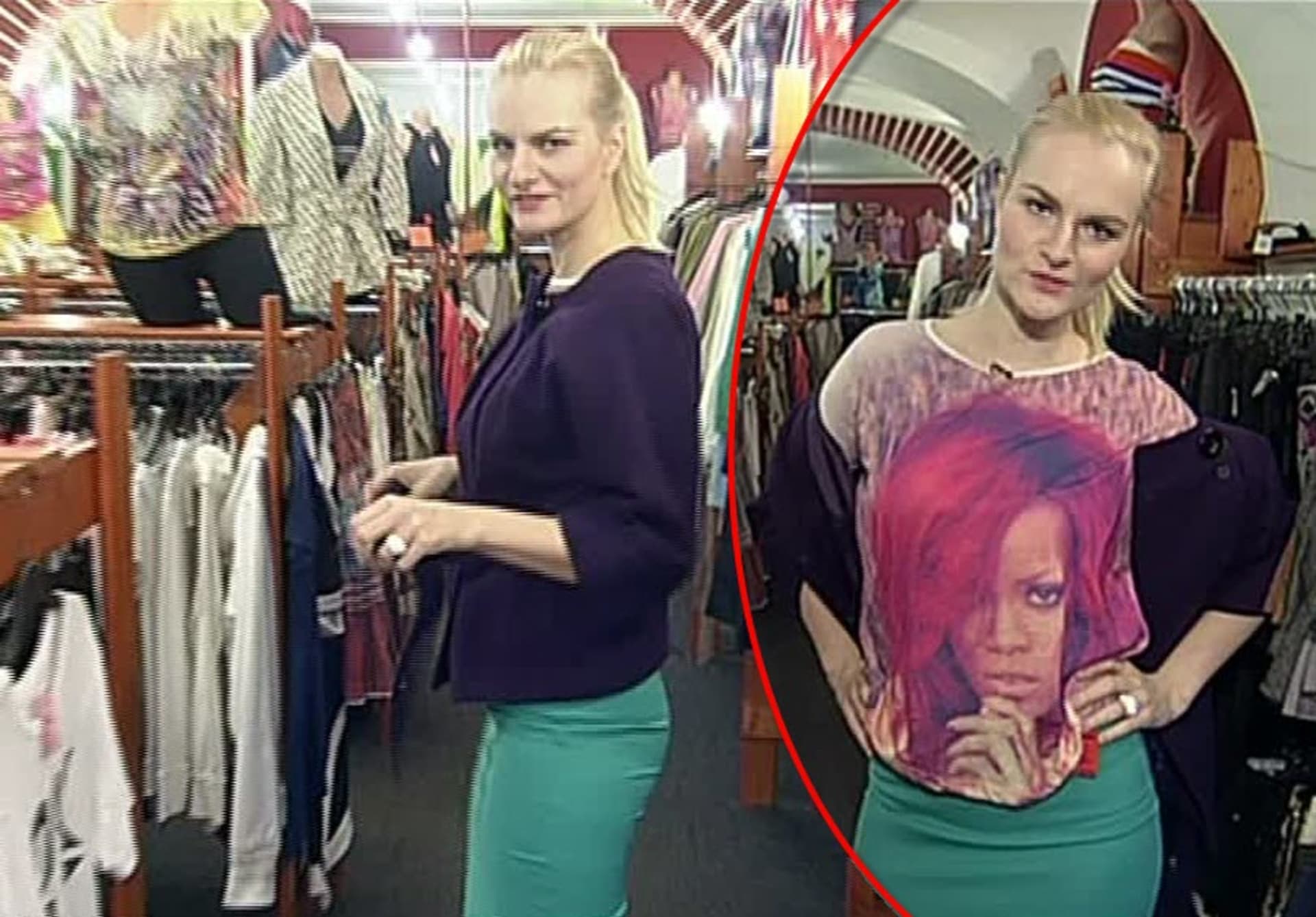 Video VIP zprávy: Iva Pazderková je zvyklá oblečení nakupovat v second handech